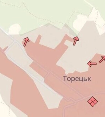 Ворог просунувся в Торецьку, біля Андріївки та Новоєлизаветівки, - DeepState