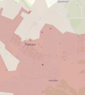 Окупанти просунулися в Торецьку та ще біля двох населених пунктів — DeepState