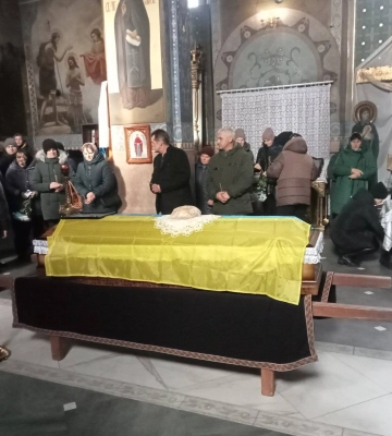 На Волині попрощалися з воїном Андрієм Федорчуком, який майже 6 місяців вважався зниклим