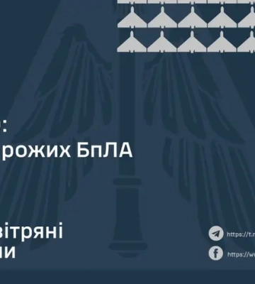 Вночі російські дрони атакували об’єкти критичної інфраструктури на Прикарпатті