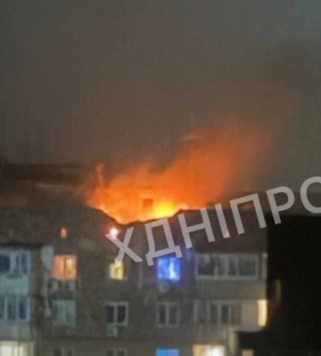 В Днепре прогремел взрыв: враг массированно атакует область дронами