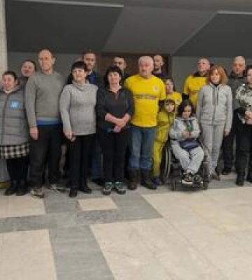 У Полтаві провели змагання з дартсу для людей з особливими потребами