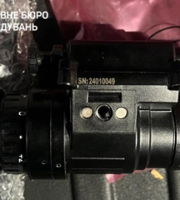 Заступник командира військової частини викрили на крадіжці приладів нічного бачення на 4 мільйони