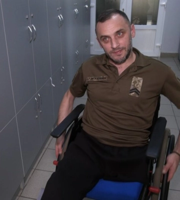 «Залізні ноги все врятують»: захисник з Волині готується до протезування