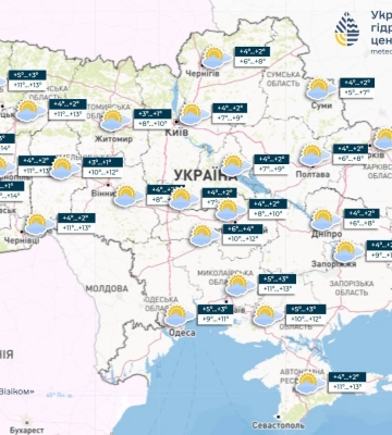 Якою буде погода у лютому 2025: прогноз Укргідрометцентру