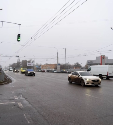У Полтаві почали працювати три нових світлофори