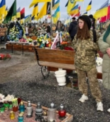 В памʼять про загиблого воїна Олександра Вдовича його друзі та близькі організували ходу у Луцькому районі