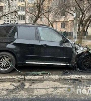 Одеситові вночі підпалили автомобіль