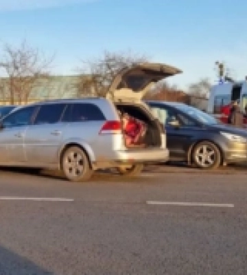 На Волині трапилась аварія за участю трьох автомобілів