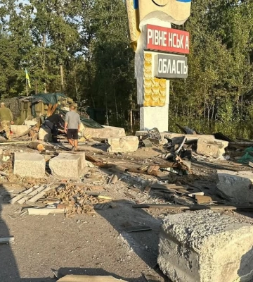 На Рівненщині водія вантажівки судять за вчинення смертельної аварії на блокпості