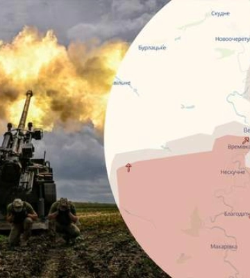 ОСУВ “Хортица”: в Донецкой области вблизи Великой Новоселки есть риск оперативного окружения украинских сил