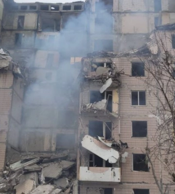 Вісім населених пунктів Запоріжжя постраждали від російських атак, поранені люди