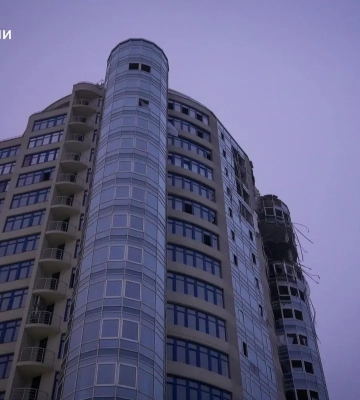 В результате атаки на Одессу пострадали 3 человека
