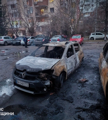 Одеса після ранковаго обстрілу: постраждали четверо людей