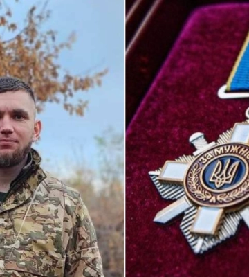 Президент України нагородив воїна з Прикарпаття орденом “За мужність” III ступеня