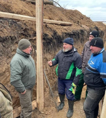 Волонтери з Рівненщини допомогли укріплювати лінію оборони на Дніпропетровщині