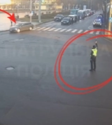 У Рівному оштрафували водія, який порушив хвилину мовчання