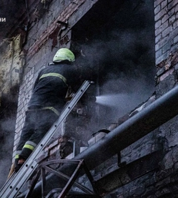У Харкові ліквідували пожежі після атаки дронів