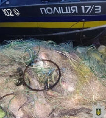 На Полтавщині затримали браконьєрів із уловом на 165 тисяч гривень
