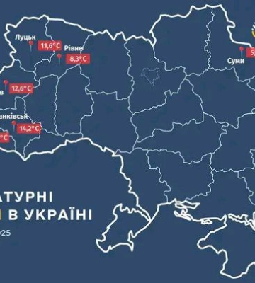 На Івано-Франківщині зафіксували чергові температурні рекорди