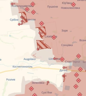 Российские войска продвинулись на Покровском направлении – DeepState