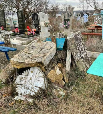 На Одещині унікальний козацький некрополь знаходиться на межі зникнення