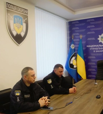 Спільні заняття патрульної поліції та поліції охорони в Ужгороді
