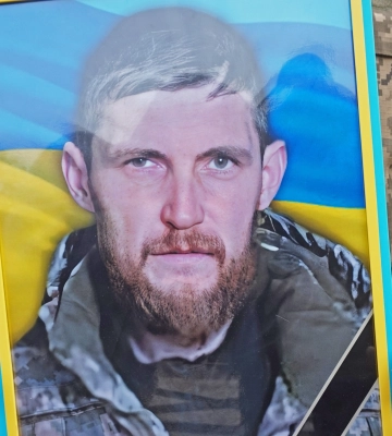 У Лебедині попрощалися із добровольцем Дмитром Зайцем