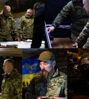 Сирський перевірив ситуацію на Покровському напрямку