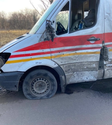 Через російський обстріл Куп’янська постраждав водій «швидкої» — Синєгубов