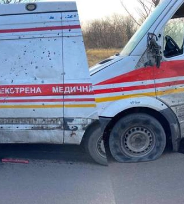 В Купянске вражеский беспилотник ударил по &quot;скорой&quot;