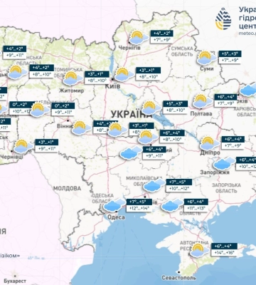 Січень в Україні закінчиться теплою погодою: прогноз синоптиків