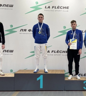 Черкащанин став абсолютним чемпіоном України з фехтування
