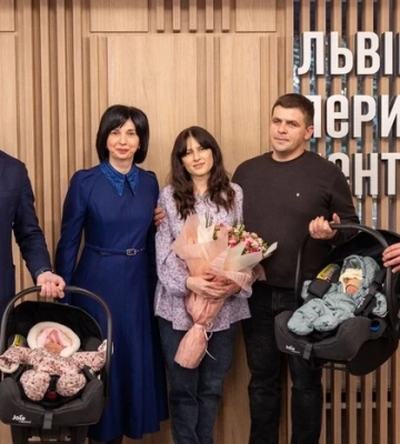 Шкільні вчителі з Львівщини стали батьками перших в Україні двійнят, які народилися завдяки держпрограмі ЕКО