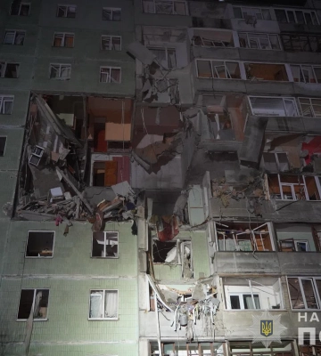 У Сумах &quot;шахед&quot; вдарив по багатоповерхівці