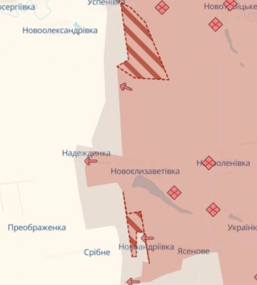 Российские оккупанты продвинулись возле шести населенных пунктов в Донецкой области — DeepState