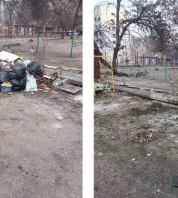 У Миколаєві ліквідовано сміттєзвалище на Проспекті Центральному