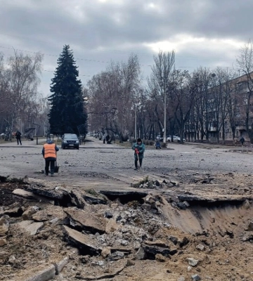 Росіяни обстріляли Краматорськ, відомо про одного пораненого