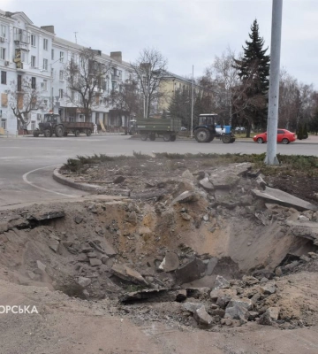 Россияне обстреляли Краматорск, известно об одном раненом
