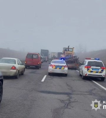 На Уманщині сталася аварія за участі семи автомобілів