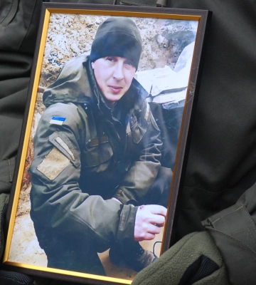 У Шостці попрощалися із захисником Сергієм Проценком
