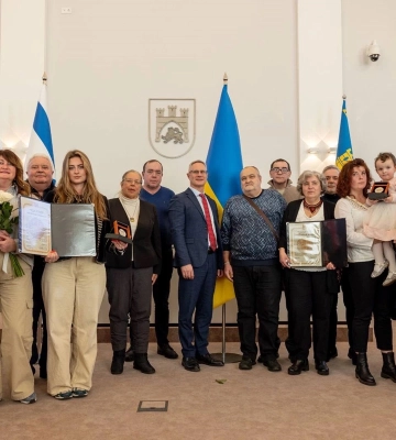 У Львові нагородиди онучок трьох «Праведників народів світу»