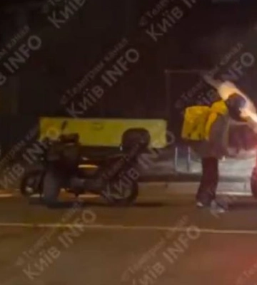 У столиці водій вистрілив у голову кур’єру: поліція проводить перевірку