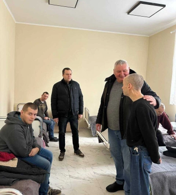 Вже є перші підопічні: оновлене відділення психоневрологічного інтернату в Острозі розпочало роботу
