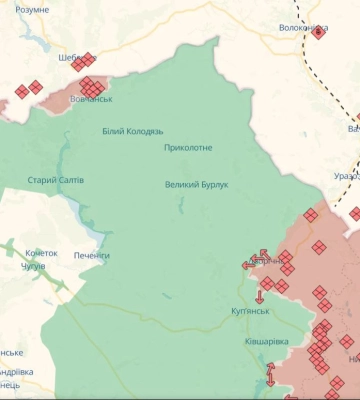 Просування на Харківщині: хто відвойовує позиції на північ від Харкова