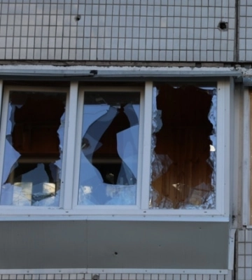 Пошкодження балкона у будинку на столичній Оболоні не пов'язано з атакою рф - КМВА