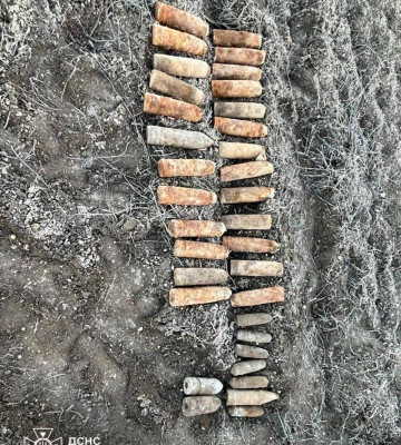 На Дубенщині чоловік, обстежуючи поля, виявив артснаряди часів Другої світової