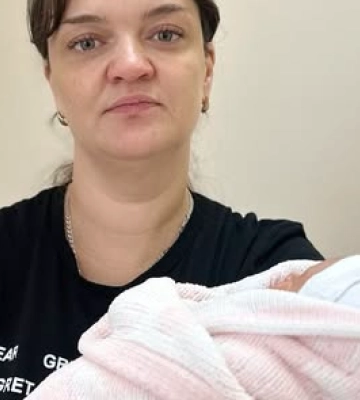 Жителька Волині втратила чоловіка на війні, коли була вагітною четвертою дитиною