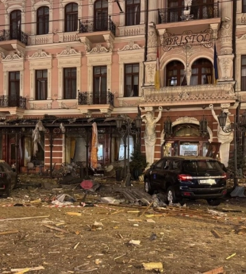 Сили РФ завдали ракетного удару по історичному середмісті Одеси – ОВА