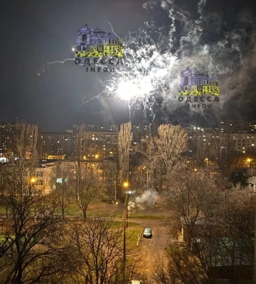 В Одессе запустили фейерверки во время воздушной тревоги: полиция ищет виновных